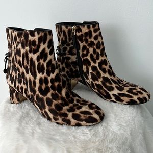 Tory Burch Leopard Booties